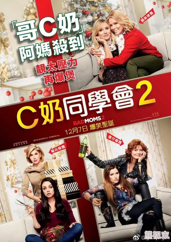 坏妈妈BadMoms圣诞节来袭爆笑依旧